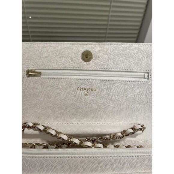 Chanel Wallet On Chain Timeless/Classique leather crossbody bag - Picture 5 of 8